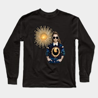 solar eclipse Long Sleeve T-Shirt